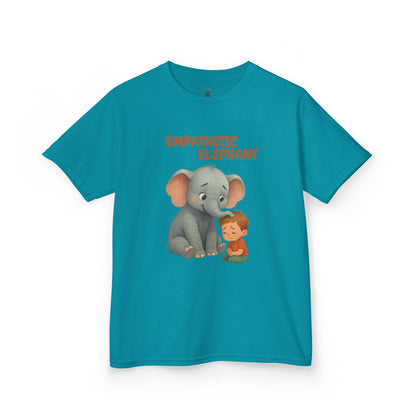 Comfy Kids Tee - Empathetic Elephant