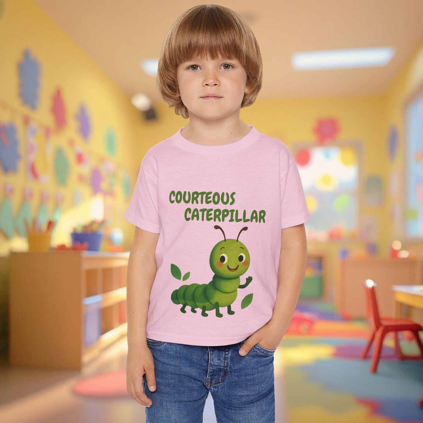 Toddler Tee - Courteous Caterpillar