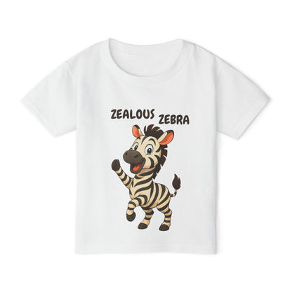 Toddler Tee - Zealous Zebra