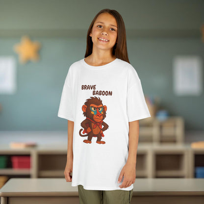 Comfy Kids Tee - Brave Baboon