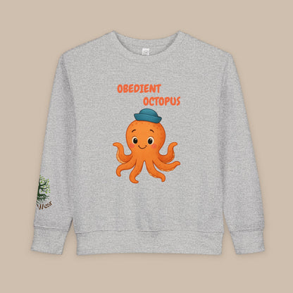 Toddler Sweatshirt - Obedient Octopus