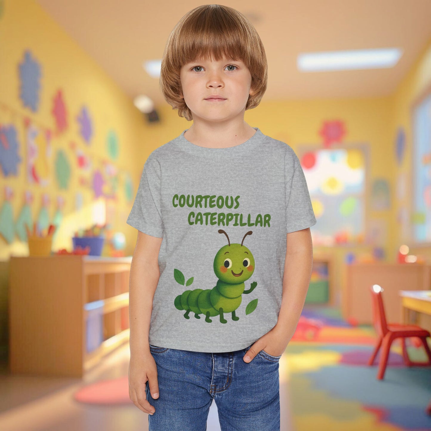 Toddler Tee - Courteous Caterpillar
