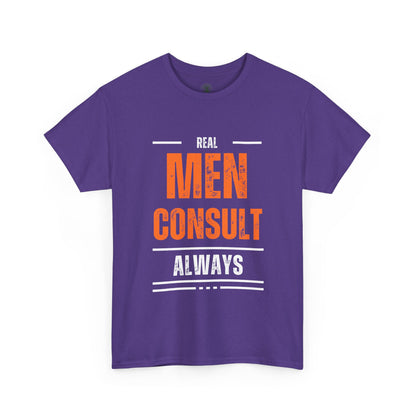 Comfy Cotton Tee - Men Consult