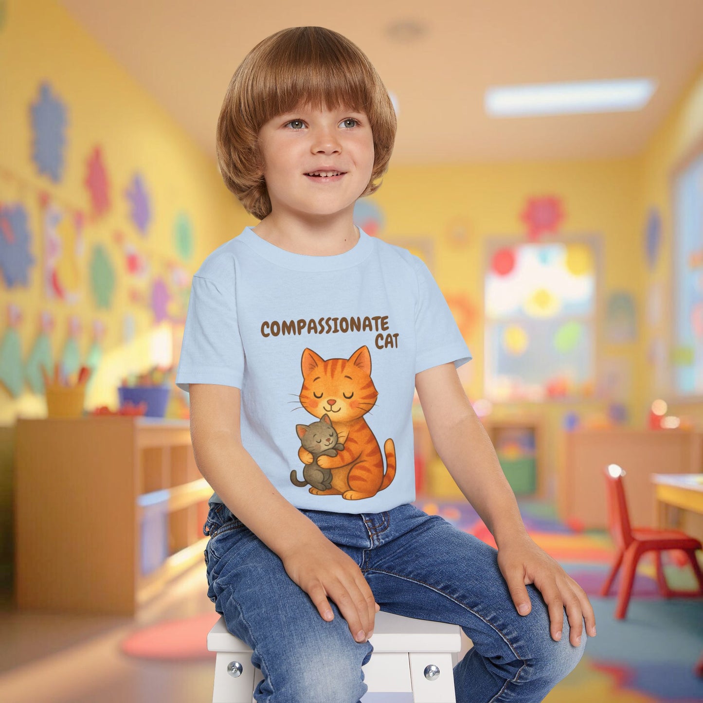 Toddler Tee - Compassionate Cat