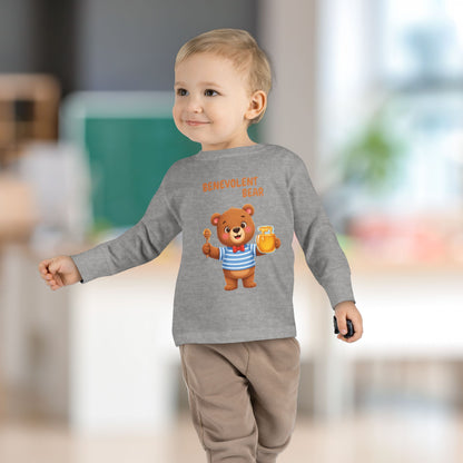 Toddler Long Sleeve Tee - Benevolent Bear