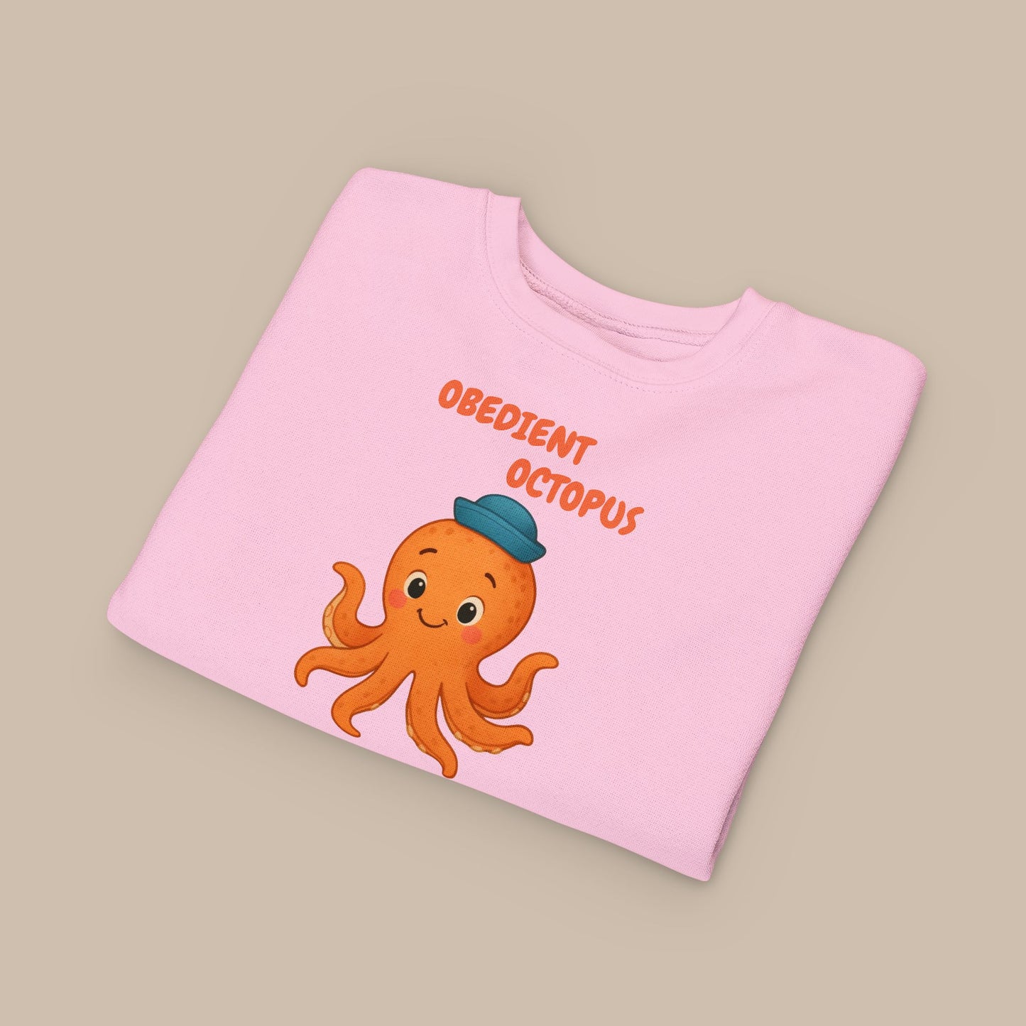 Toddler Sweatshirt - Obedient Octopus