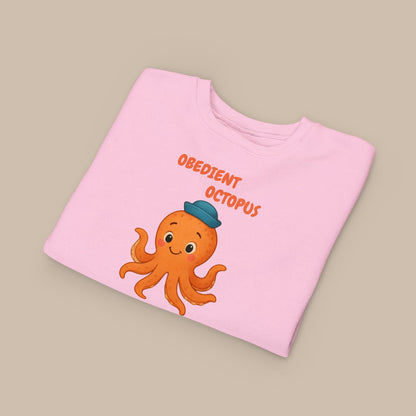 Toddler Sweatshirt - Obedient Octopus