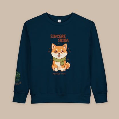 Toddler Sweatshirt - Sincere Shiba - Always True