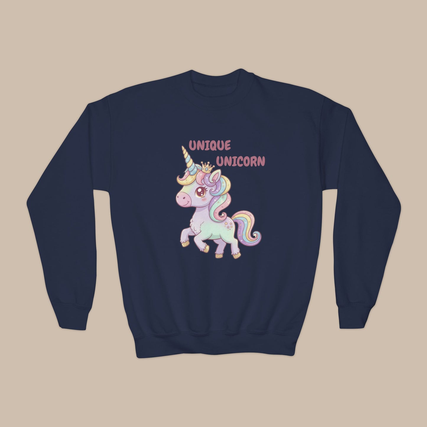 Comfy Kids Sweatshirt - Unique Unicorn