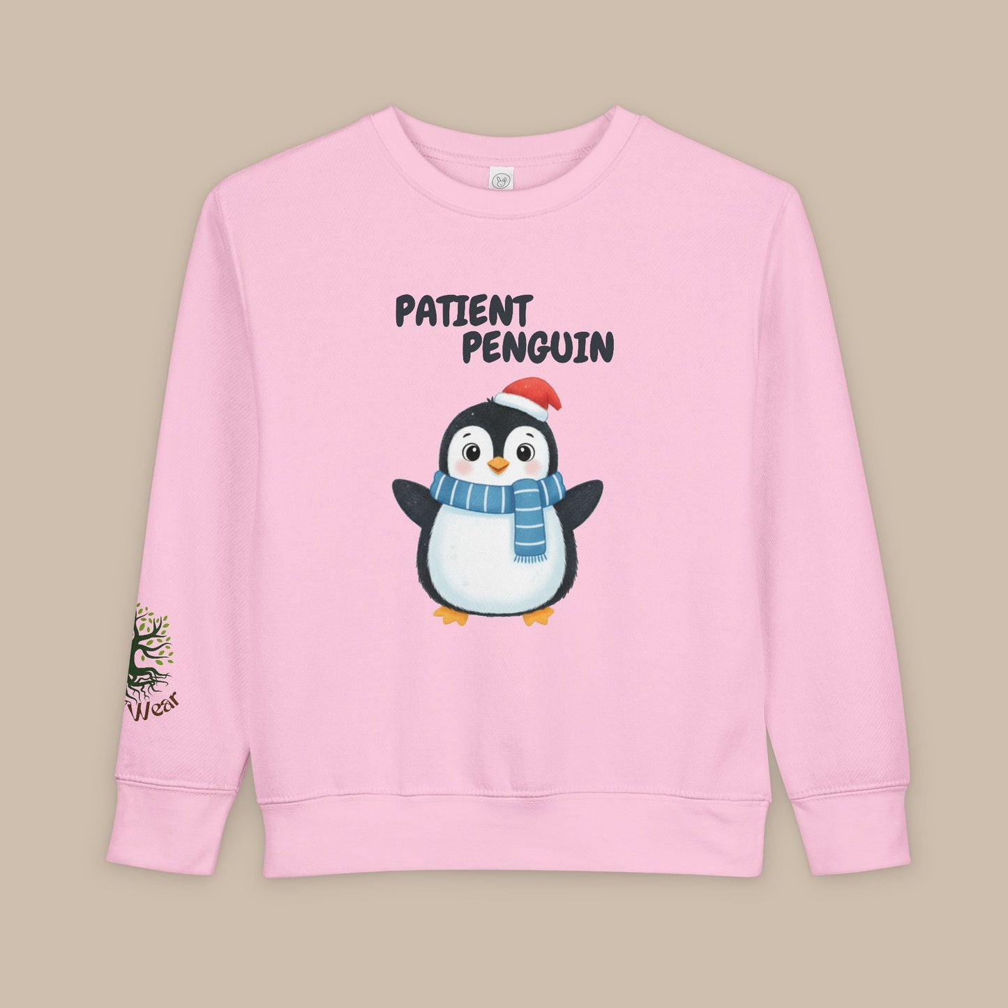 Toddler Sweatshirt - Patient Penguin