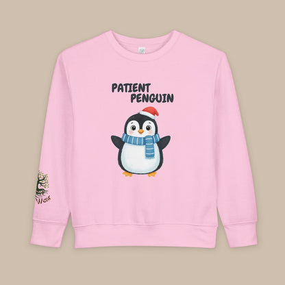 Toddler Sweatshirt - Patient Penguin