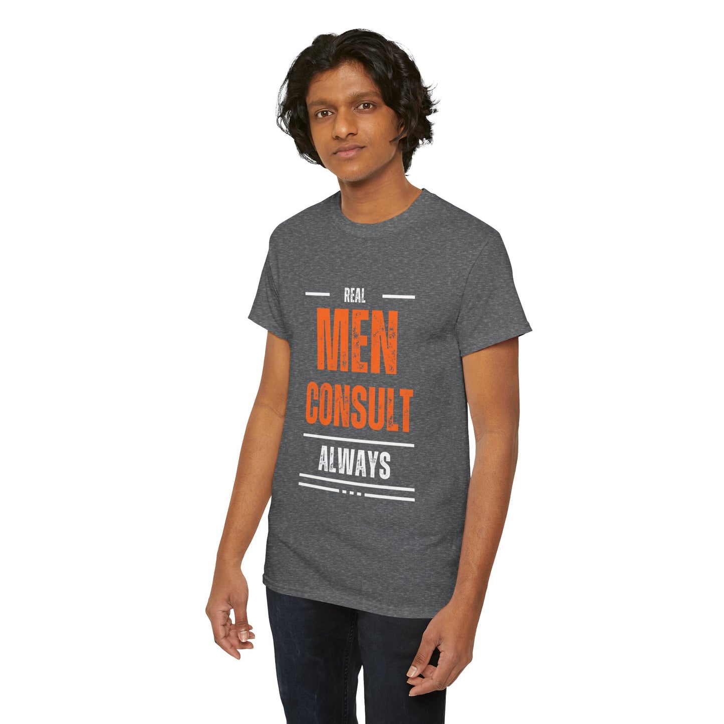 Comfy Cotton Tee - Men Consult