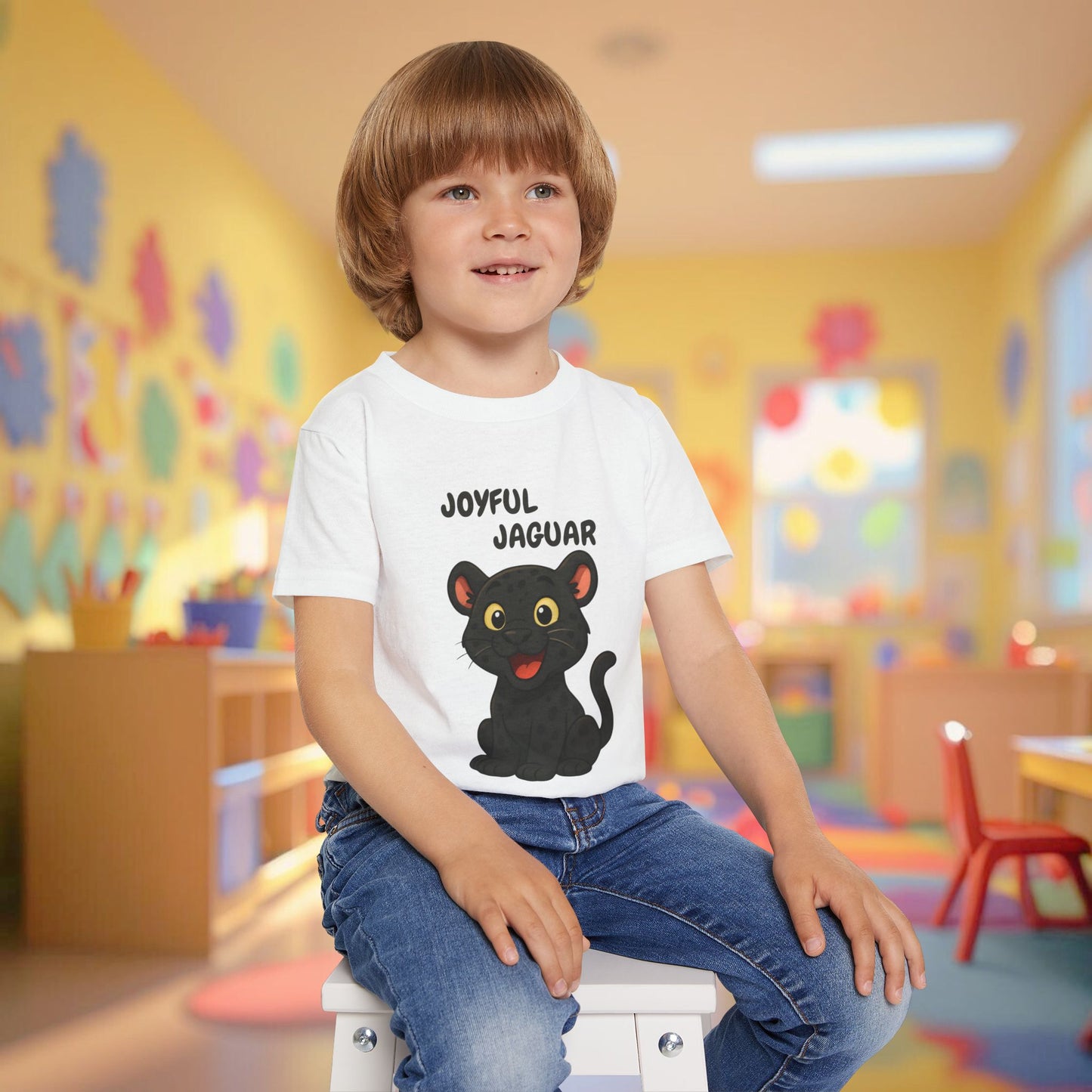 Toddler Tee - Joyful Jaguar