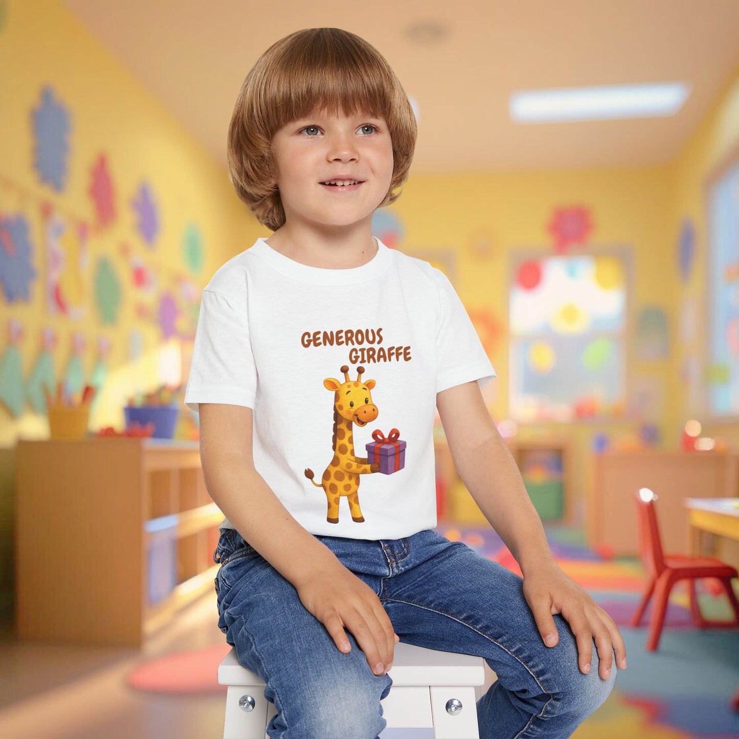 Toddler Tee - Generous Giraffe