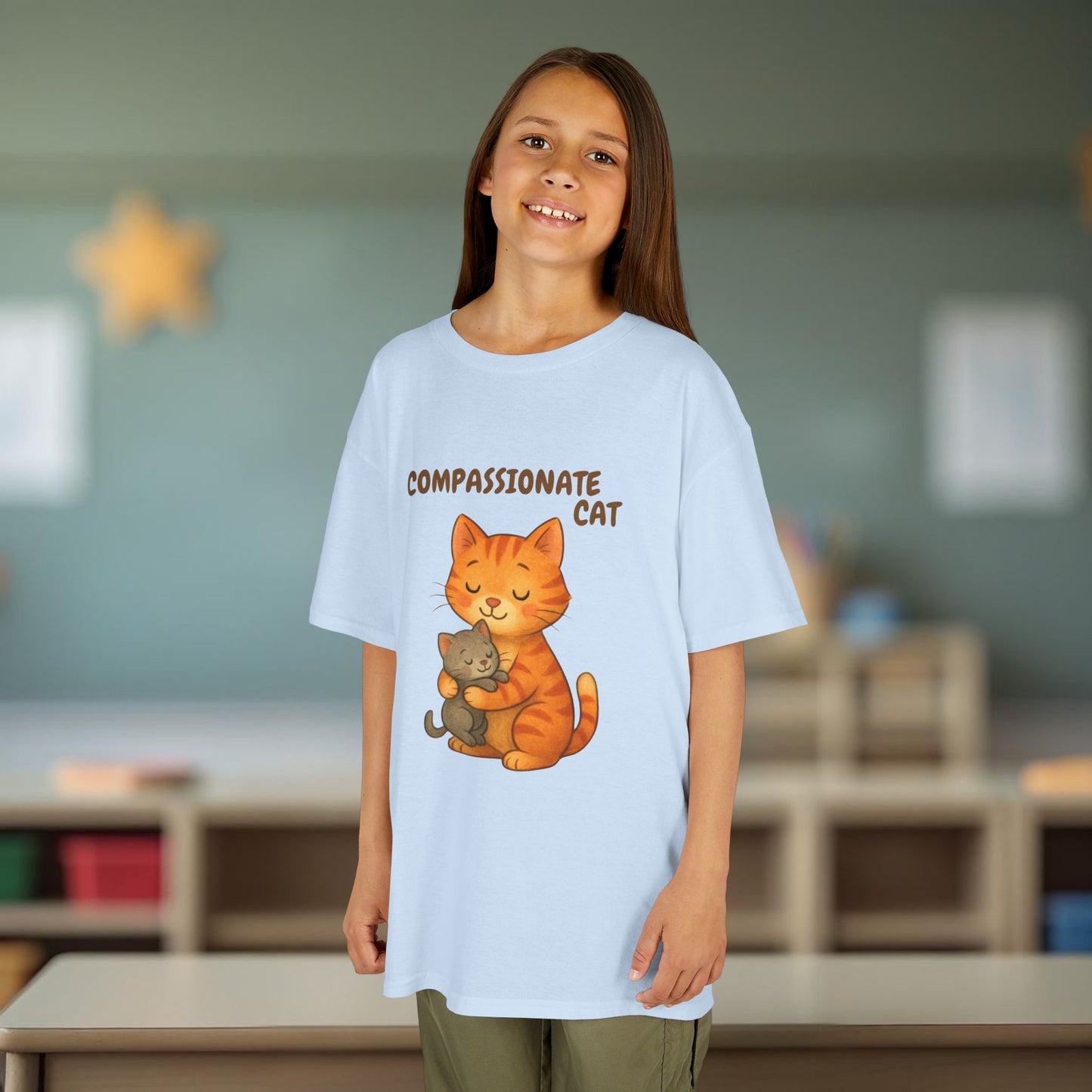Comfy Kids Tee - Compassionate Cat