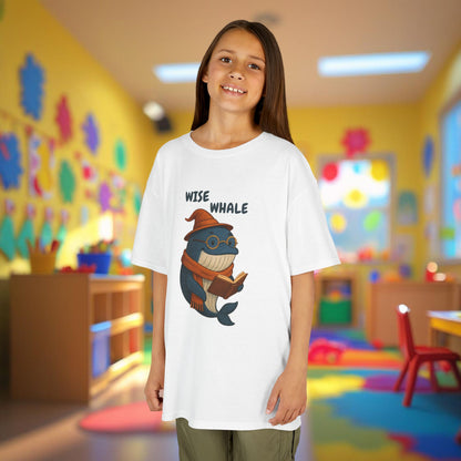 Comfy Kids Tee - Wise Whale v2.0