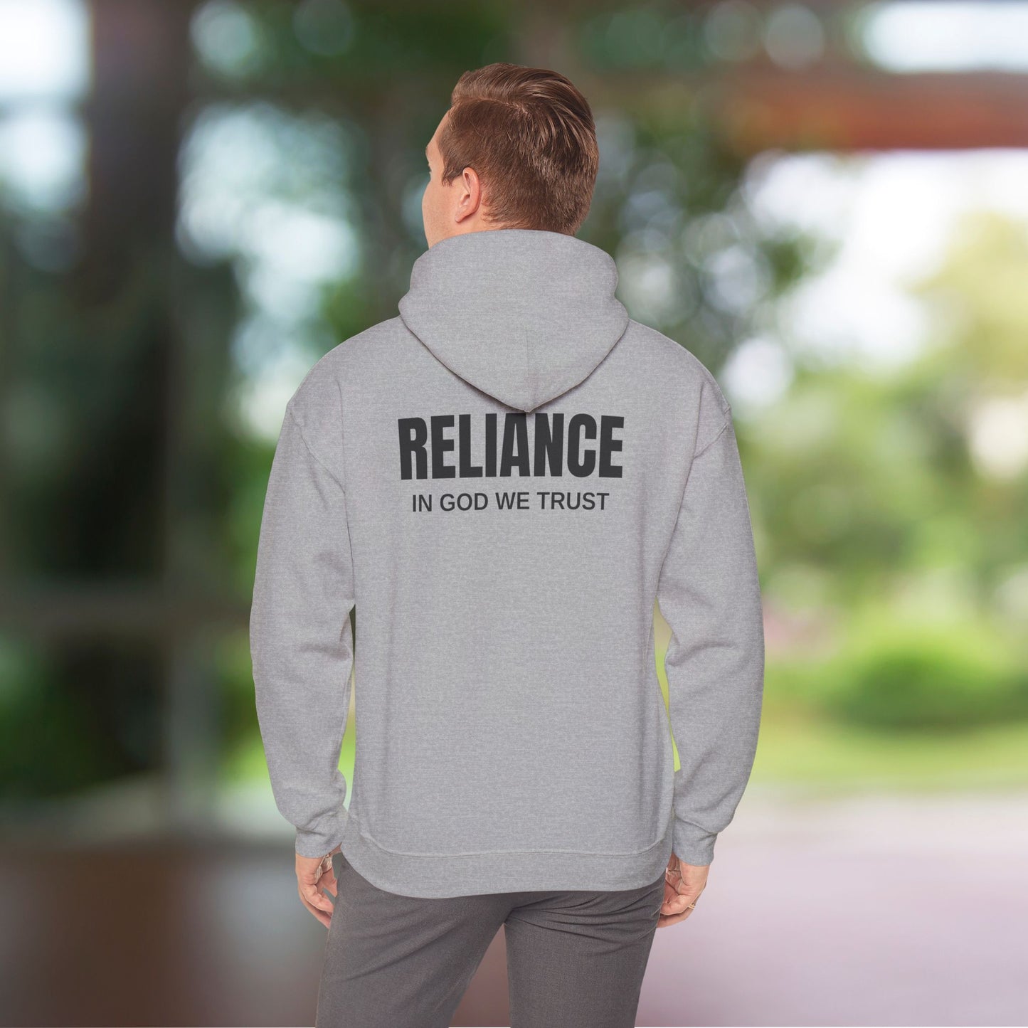 God Has Your Back Hoodie - RELIANCE: In God We Trust