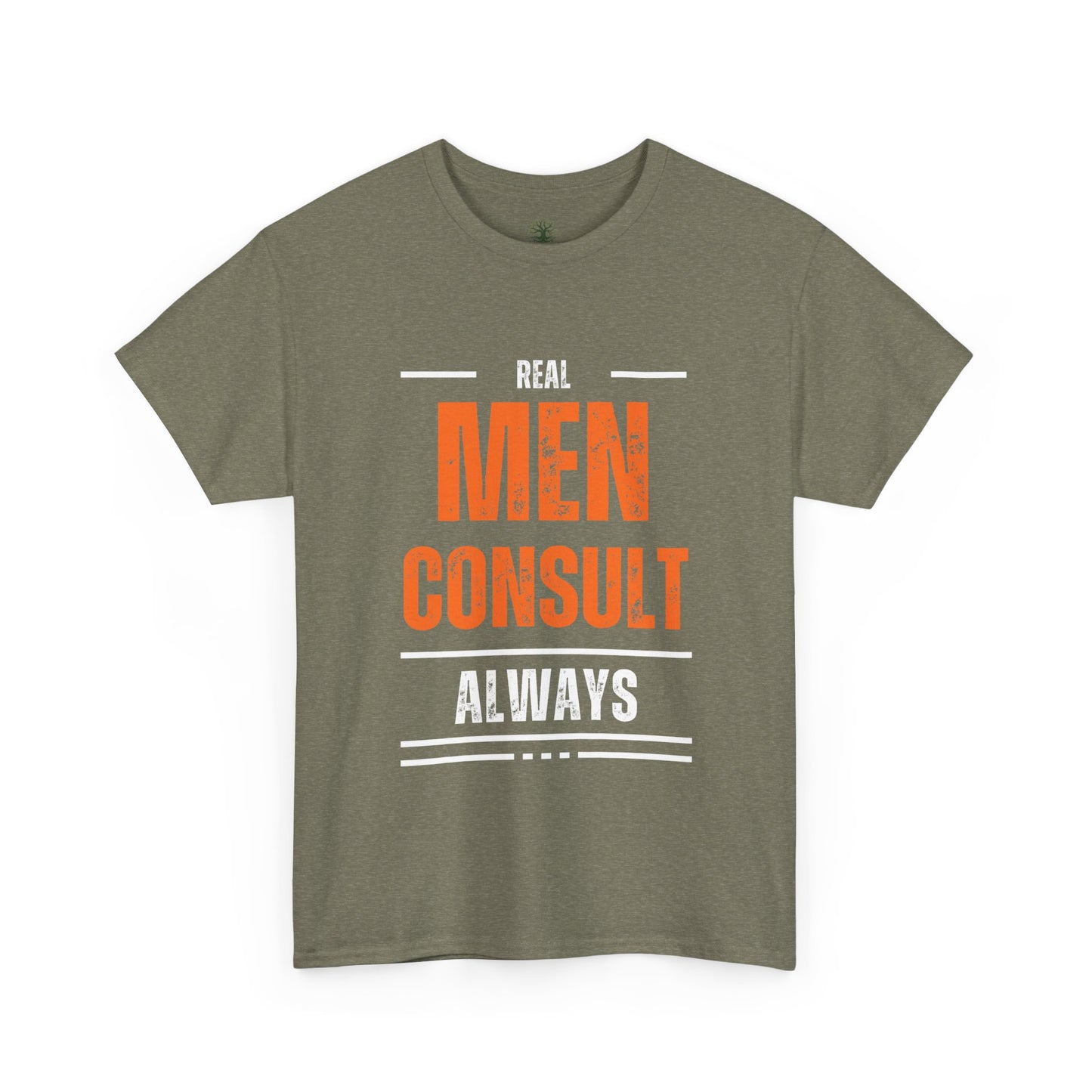 Comfy Cotton Tee - Men Consult