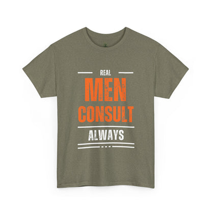 Comfy Cotton Tee - Men Consult
