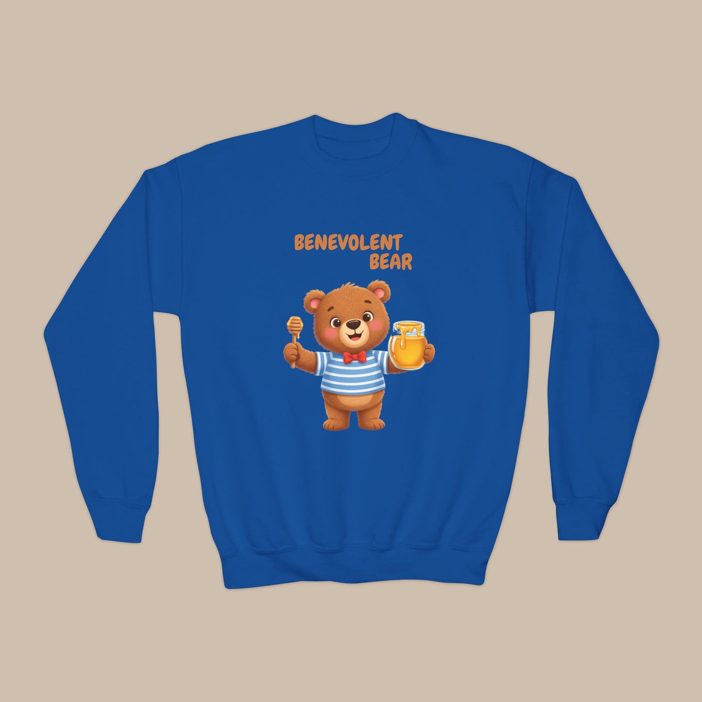 Comfy Kids Sweatshirt - Benevolent Bear