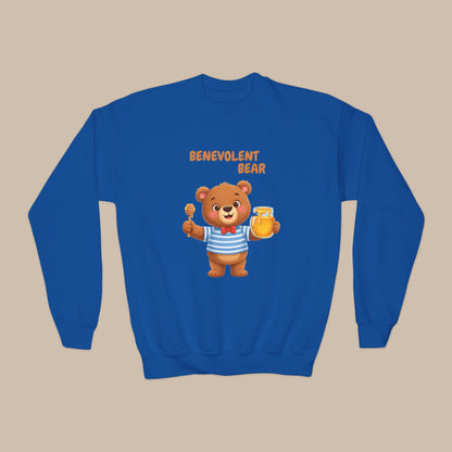 Comfy Kids Sweatshirt - Benevolent Bear