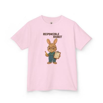 Comfy Kids Tee - Responsible Rabbit