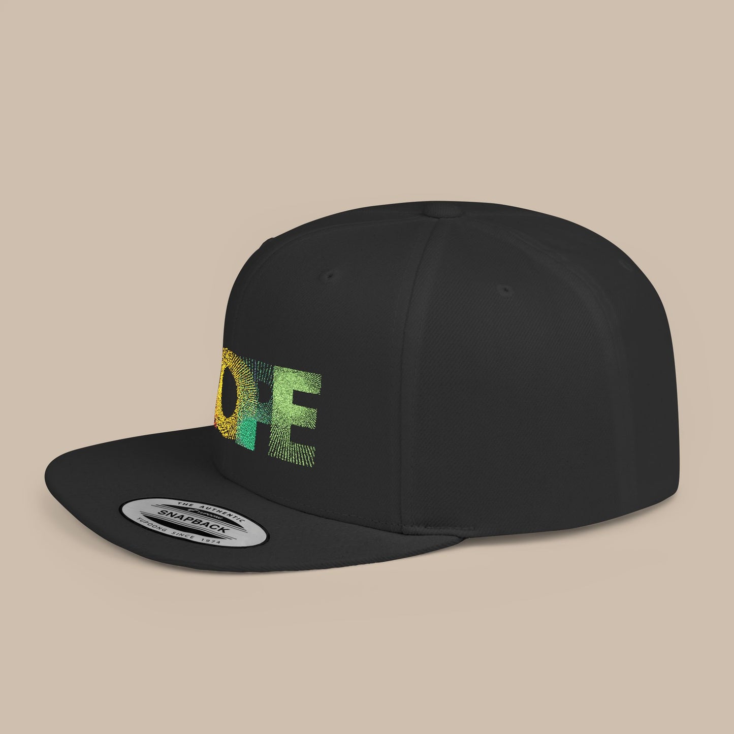 Flat Bill Snapback Cap - HOPE