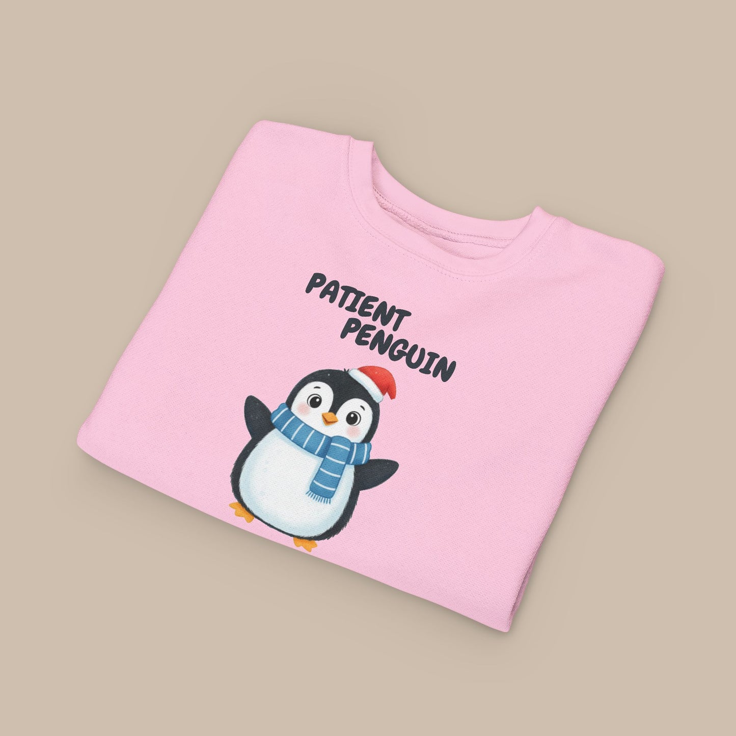 Toddler Sweatshirt - Patient Penguin