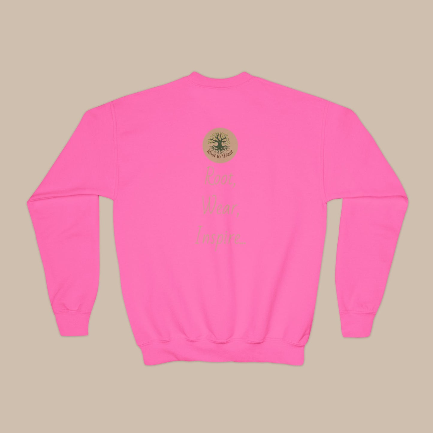 Comfy Kids Sweatshirt - Trustworthy Tiger