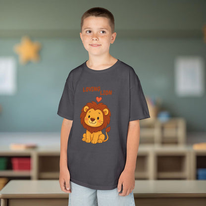 Comfy Kids Tee - Loving Lion