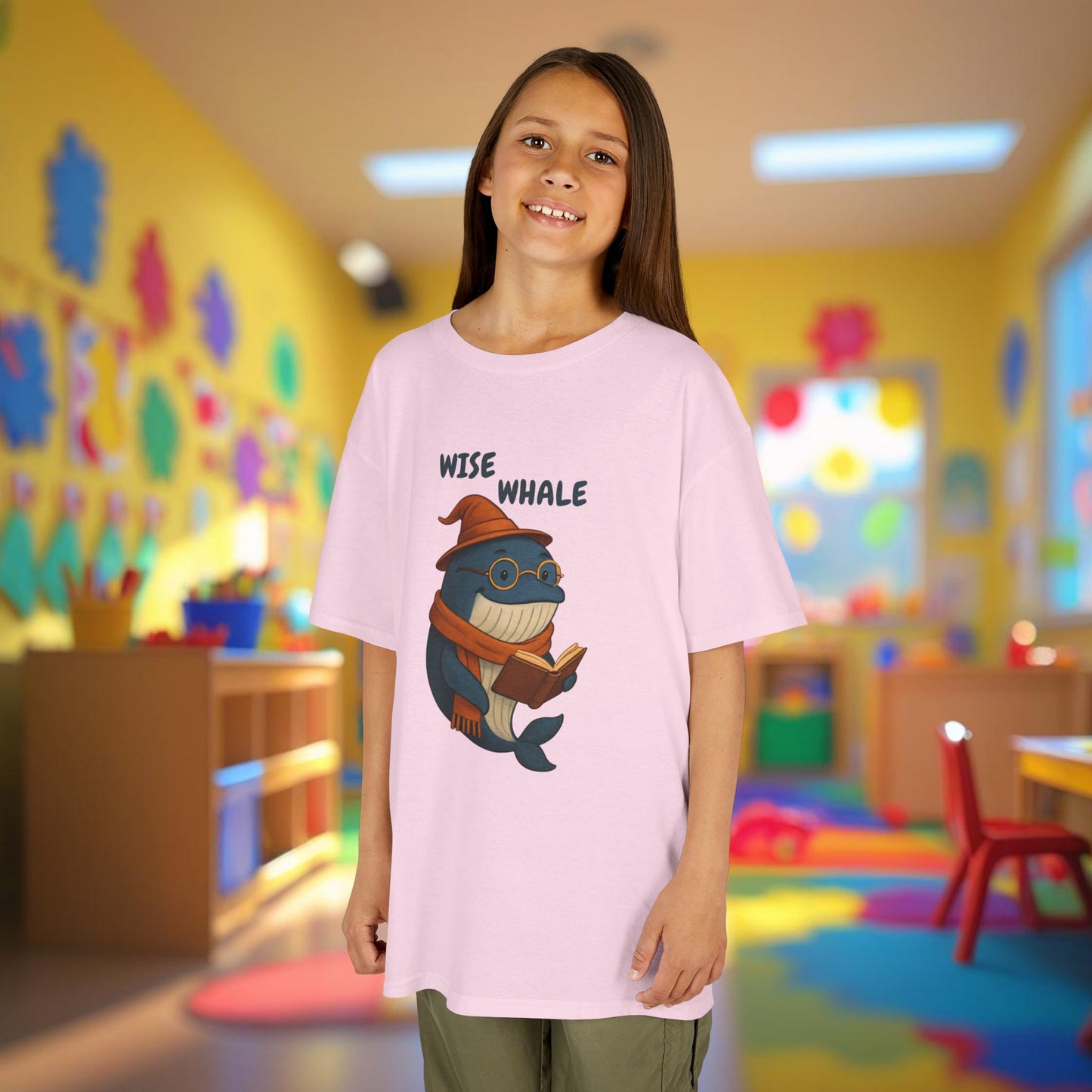 Comfy Kids Tee - Wise Whale v2.0