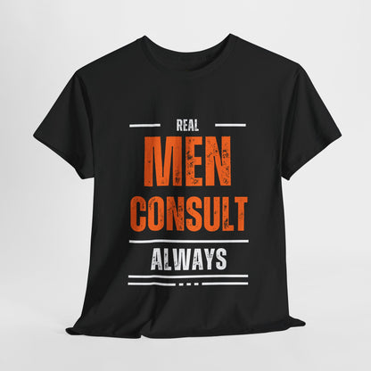 Comfy Cotton Tee - Men Consult