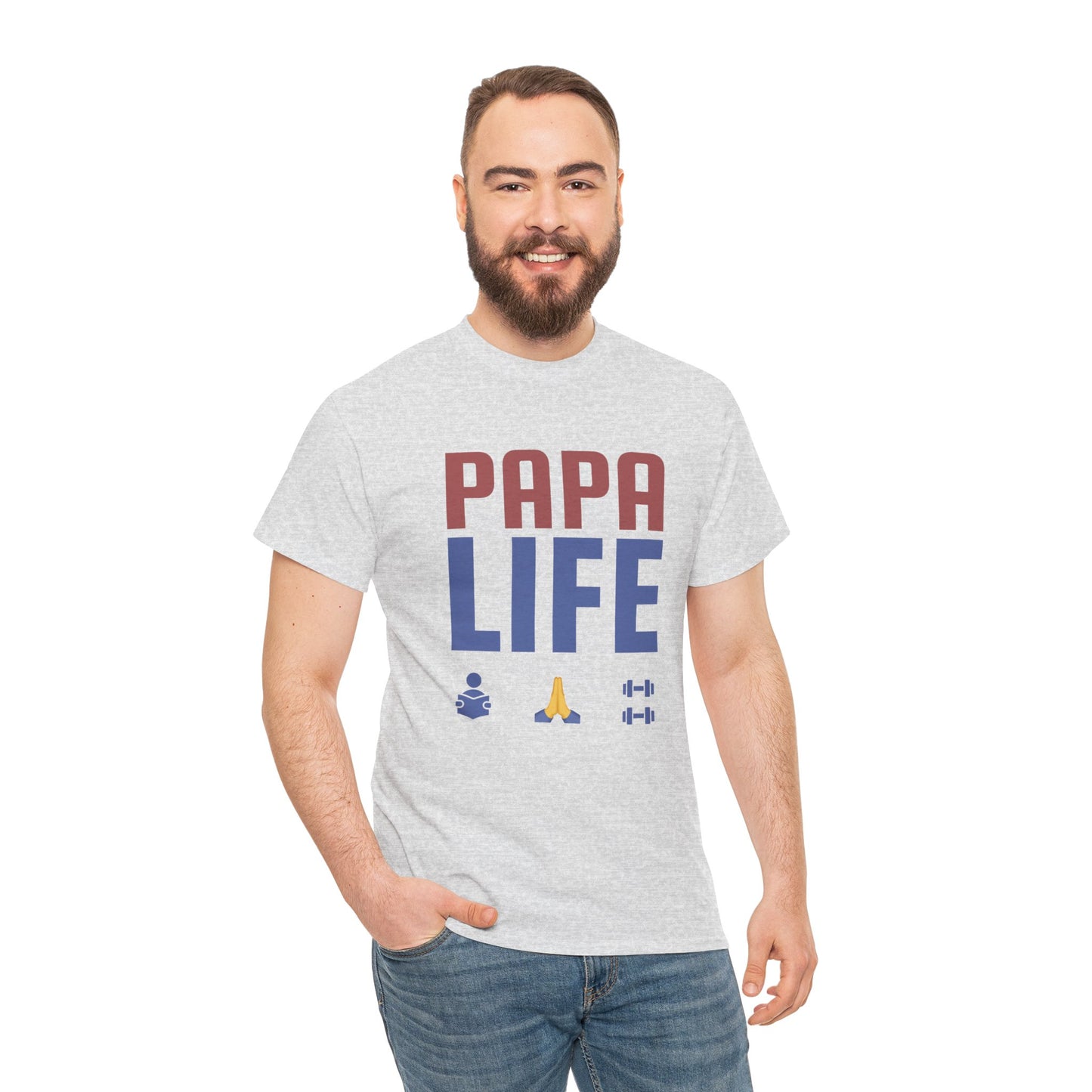Comfy Cotton Tee - Papa Life