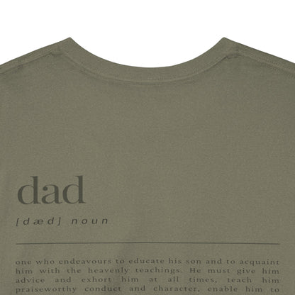 Comfy Cotton Tee - Dad: No Big Deal