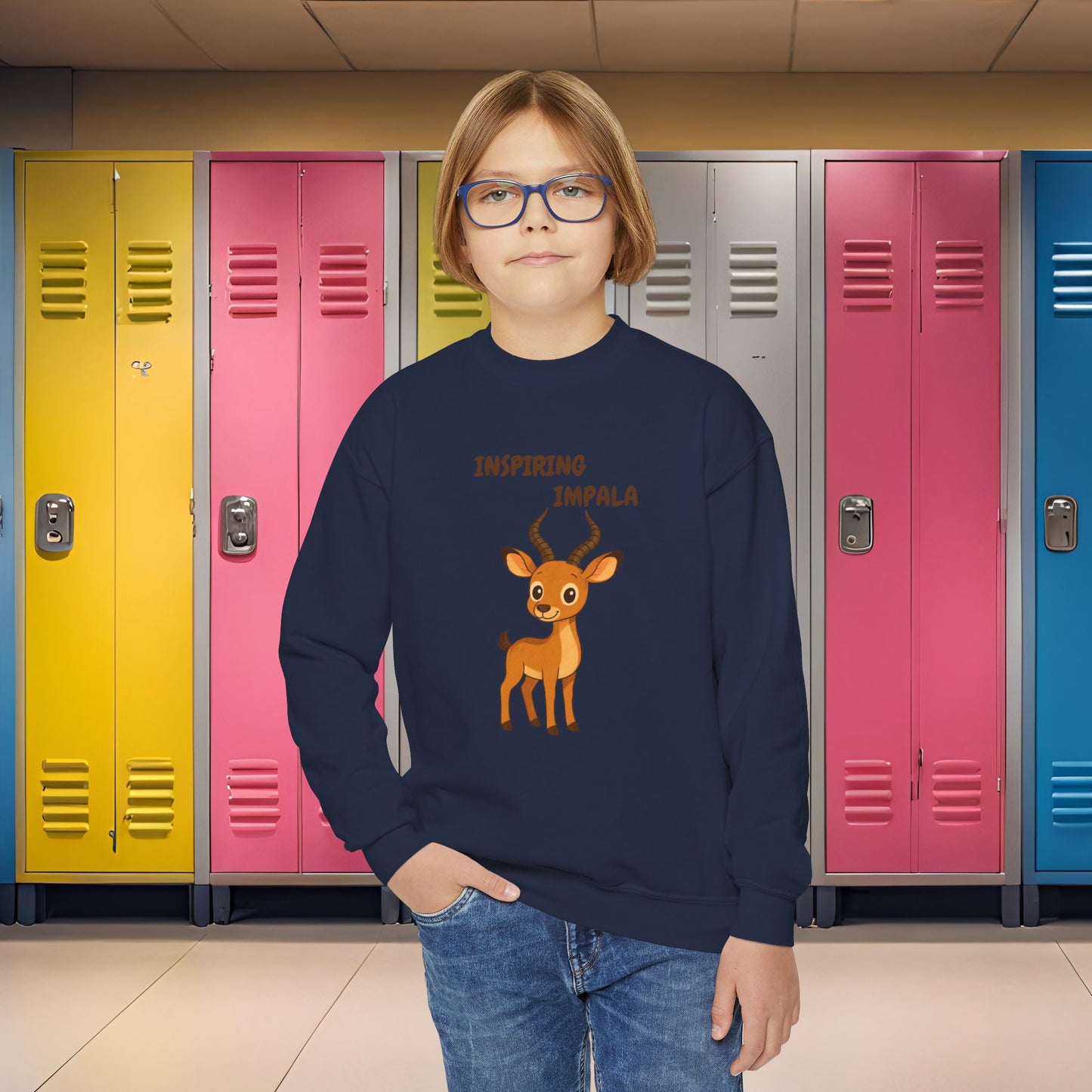 Comfy Kids Sweatshirt - Inspiring Impala