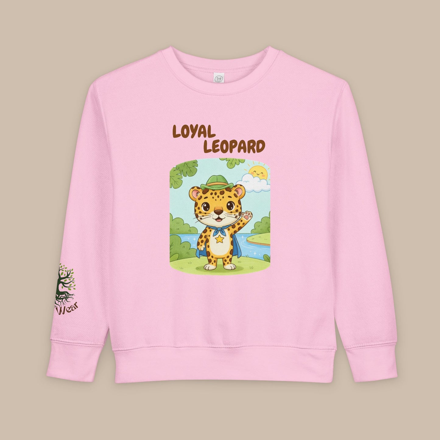 Toddler Sweatshirt - Loyal Leopard