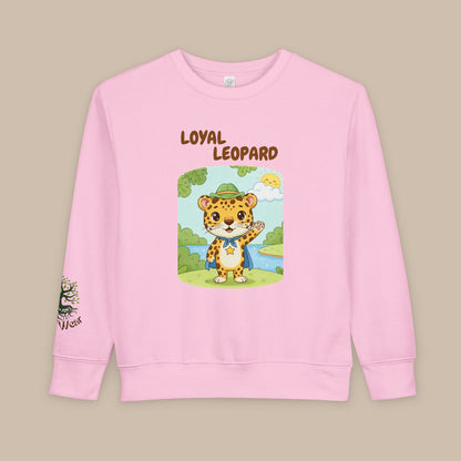 Toddler Sweatshirt - Loyal Leopard
