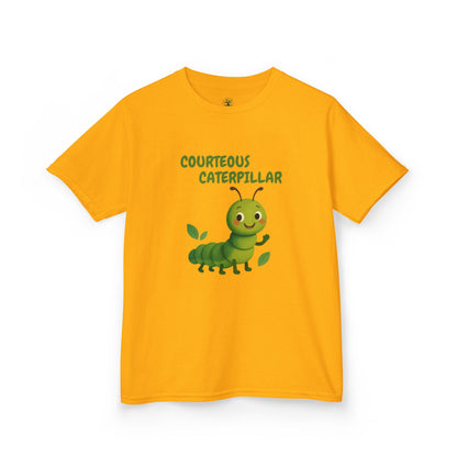 Comfy Kids Tee - Courteous Caterpillar