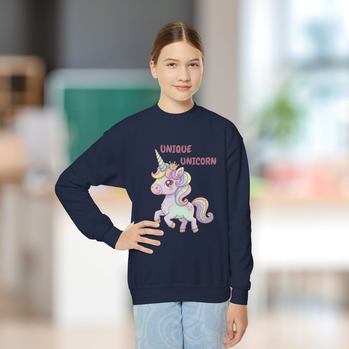 Comfy Kids Sweatshirt - Unique Unicorn