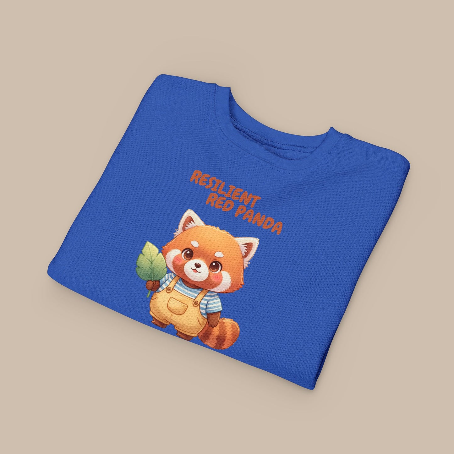Toddler Sweatshirt - Resilient Red Panda