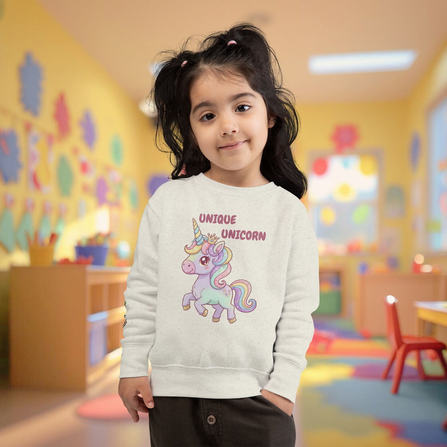 Toddler Sweatshirt - Unique Unicorn