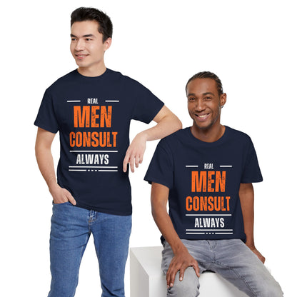 Comfy Cotton Tee - Men Consult