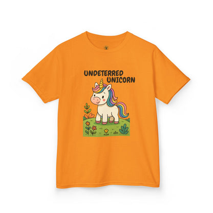 Comfy Kids Tee - Undeterred Unicorn