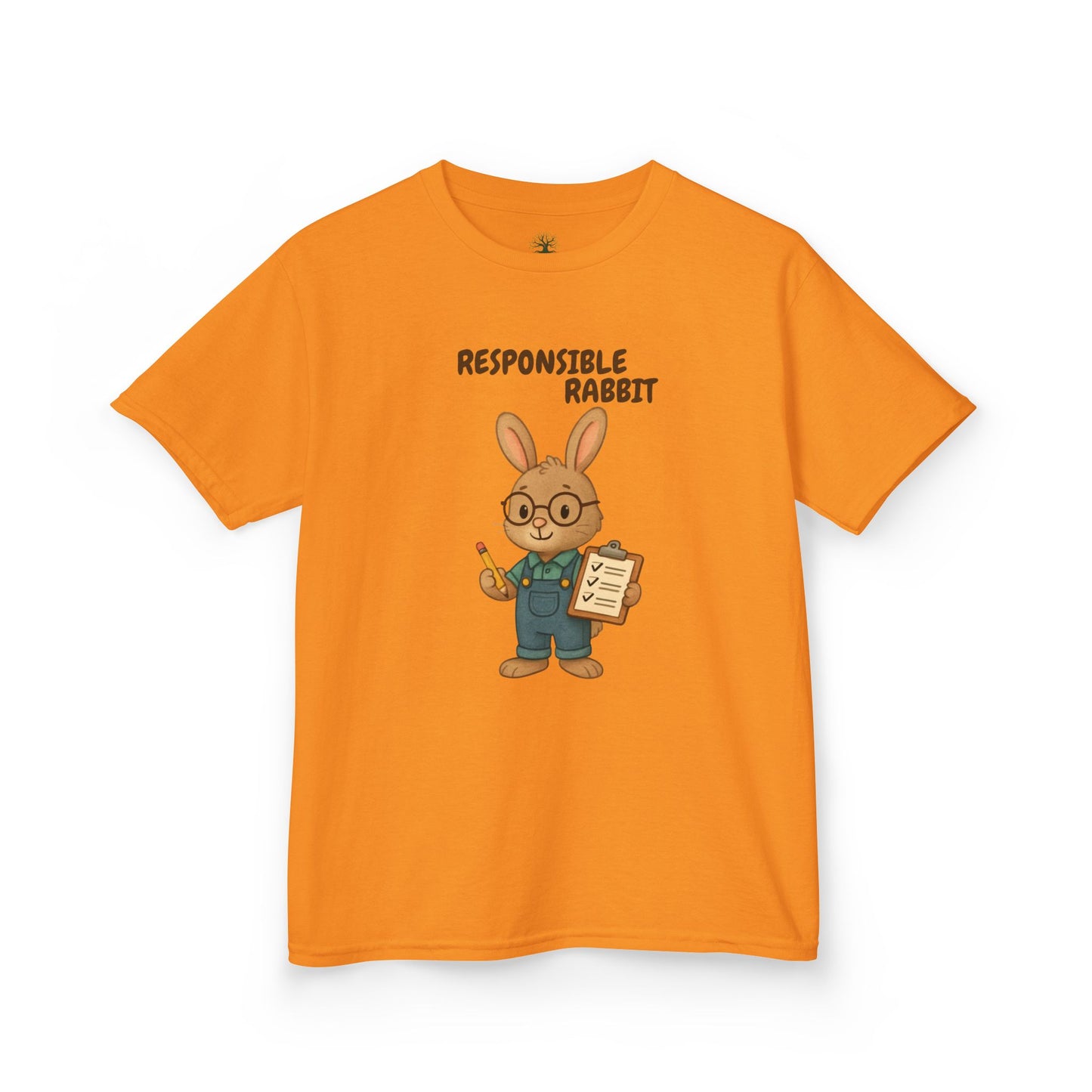 Comfy Kids Tee - Responsible Rabbit