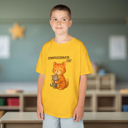 Comfy Kids Tee - Compassionate Cat