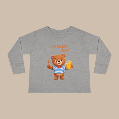 Toddler Long Sleeve Tee - Benevolent Bear
