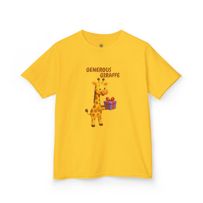 Comfy Kids Tee - Generous Giraffe