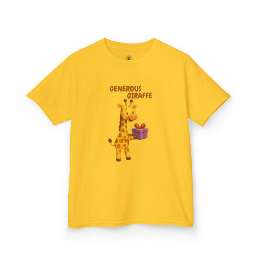 Comfy Kids Tee - Generous Giraffe