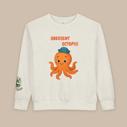 Toddler Sweatshirt - Obedient Octopus