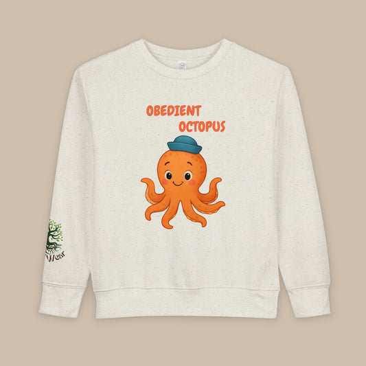 Toddler Sweatshirt - Obedient Octopus